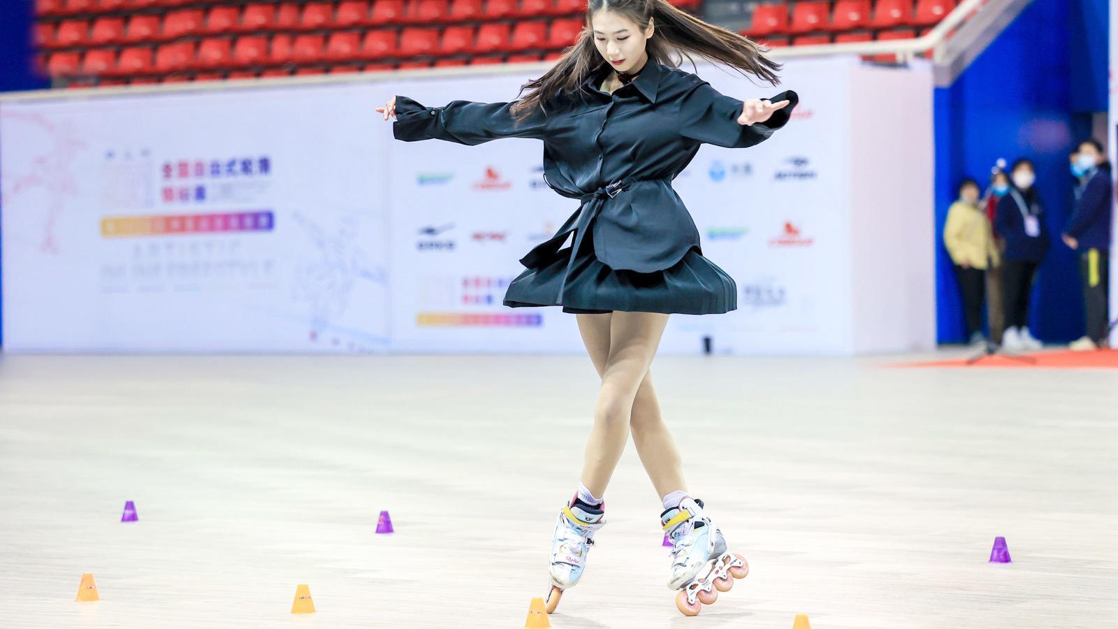 韩国队|\轮滑女神\苏菲浅：11岁拿到世界冠军，将中国轮滑推向世界舞台