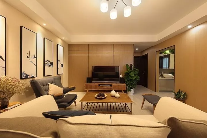 110平新中式三房，木皮电视墙，舒适又漂亮！