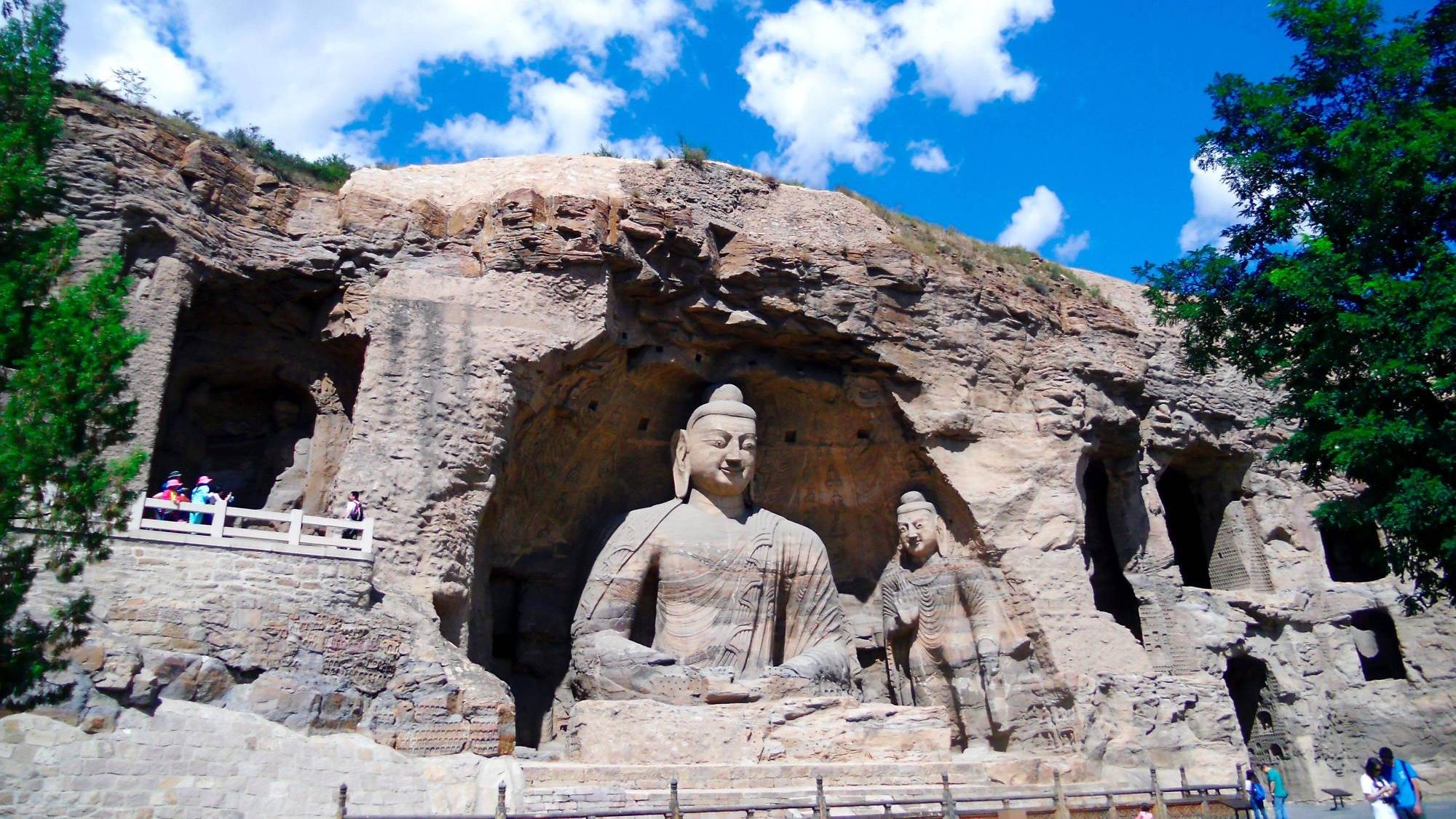 山西省|山西一定要去的景区，拥有45个洞窟，是中国规模最大的石窟群之一