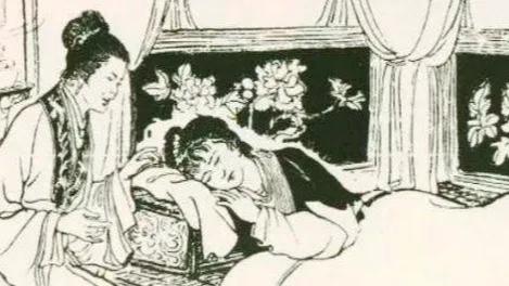 民间故事：丈夫久不出屋，妻子在房门上挂了一面镜子，躲过了一劫