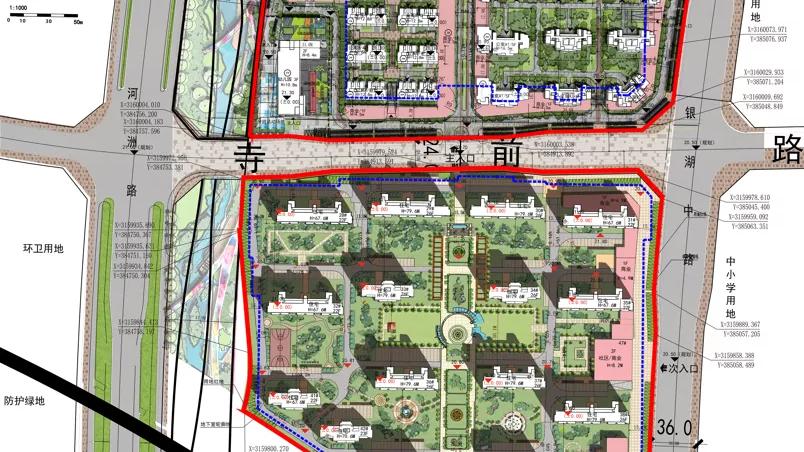 规划3304户！象湖滨江诞生集商住医教娱于一体项目建筑设计方案出炉！