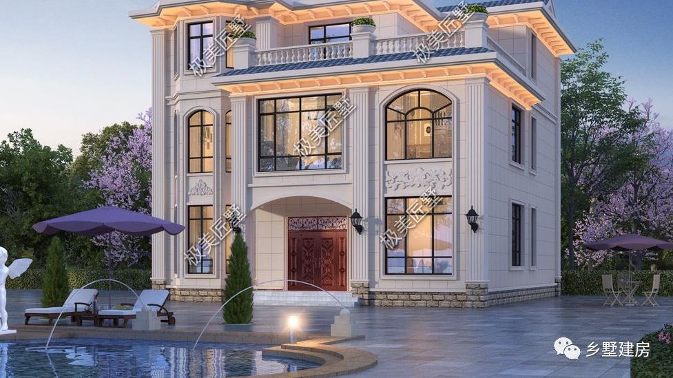 真的坐不住了，快看这款大气的欧式三层别墅，保证你心动