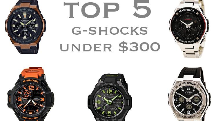 5 款卡西欧 G-Shocks