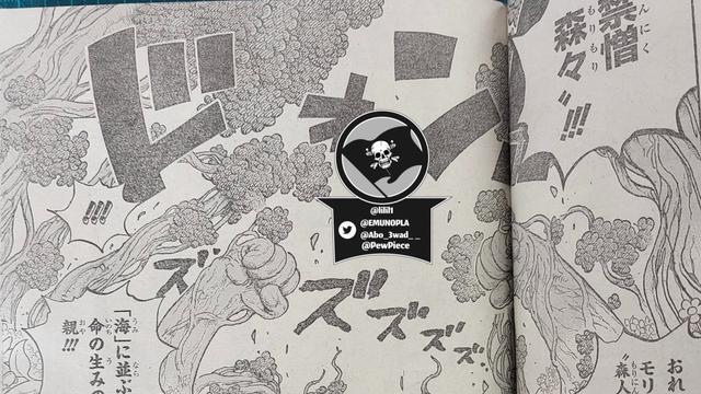 漫画|海贼王1054话完整情报图：绿牛变身森林人整个世界乱成了一锅粥