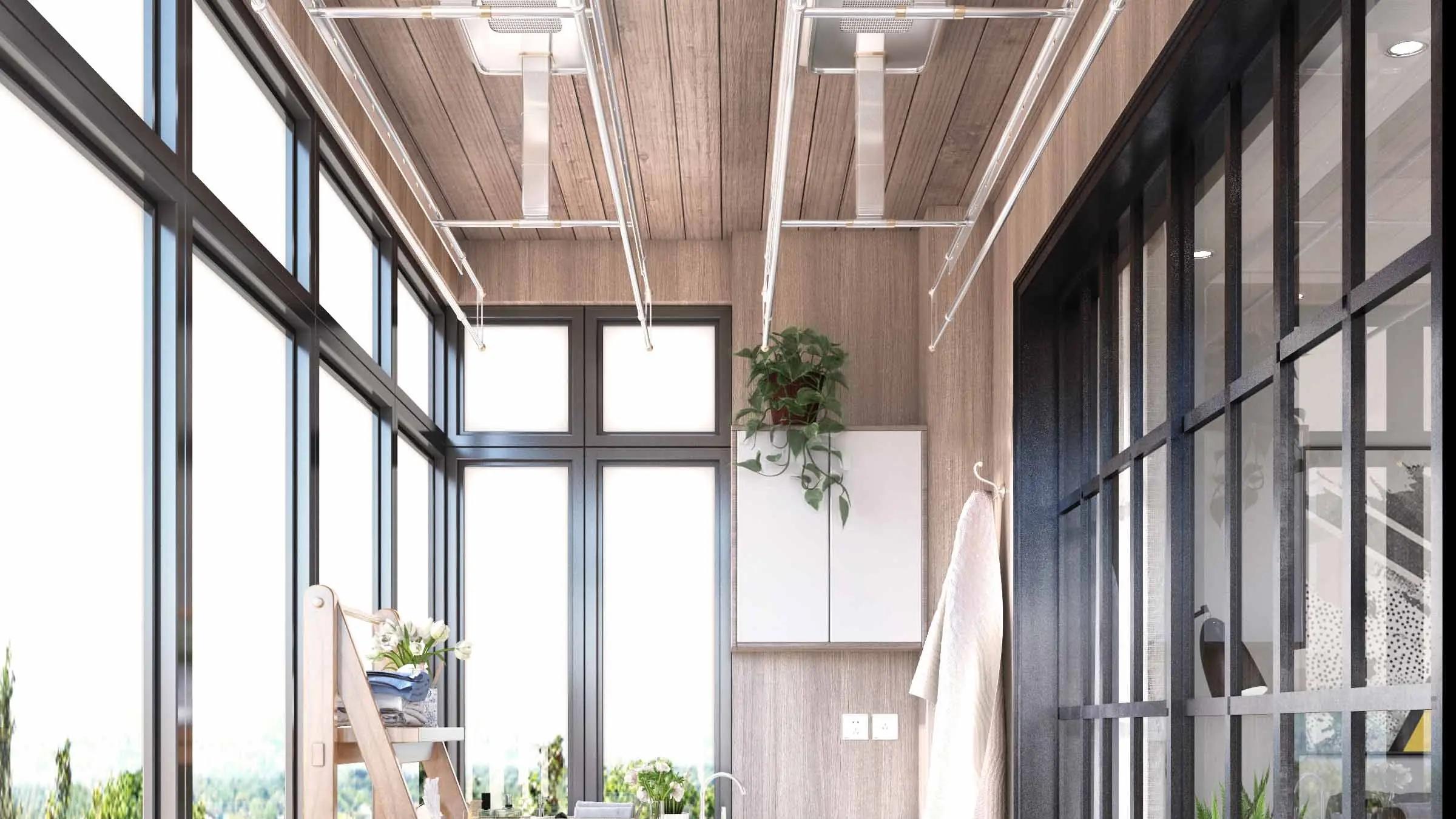 客厅阳台是打通好，还是装推拉门好？看完优缺点，你心里就有数了