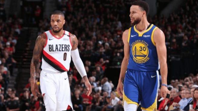 勇士队|NBA：开拓者vs勇士，两队实力悬殊，本场看好勇士拿下