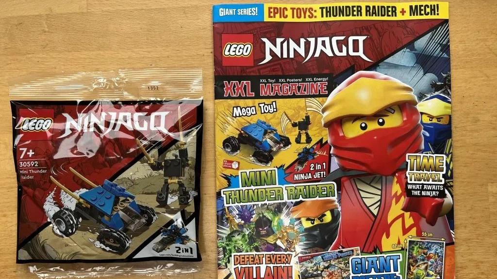 海贼王|乐高巨人系列杂志包含了近期幻影忍者满赠拼砌袋