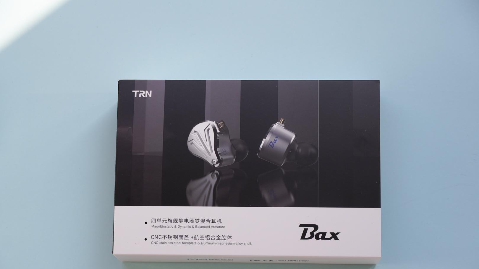 耳机|TRN BAX静电圈铁混合耳机—设计与功能完美结合的旗舰级耳机