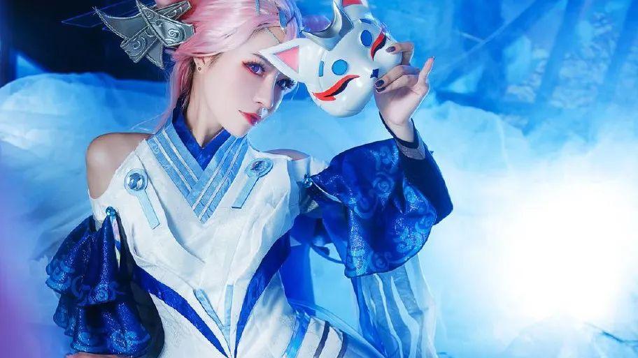 |cos：王者荣耀貂蝉猫影幻舞cos正片@淼唯