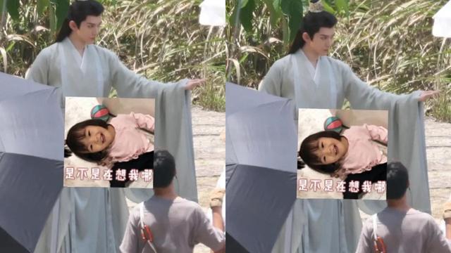 邓为|《长相思》邓为打架路透，涂山家好漂亮，群演说杨紫的妆造很美！