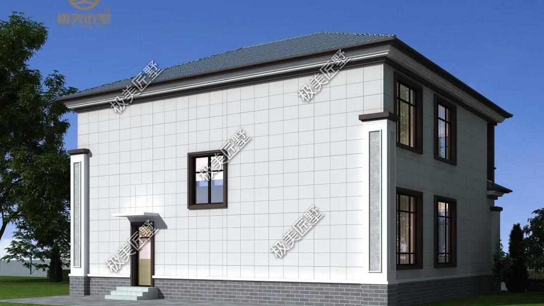 回老家建房，新中式是一个好选择，稳重实用接地气！