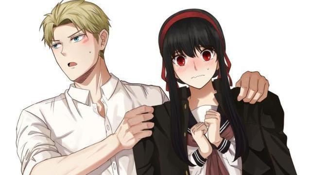 火影忍者|间谍过家家：如果黄昏和约尔回到学生时代过于般配的青梅竹马