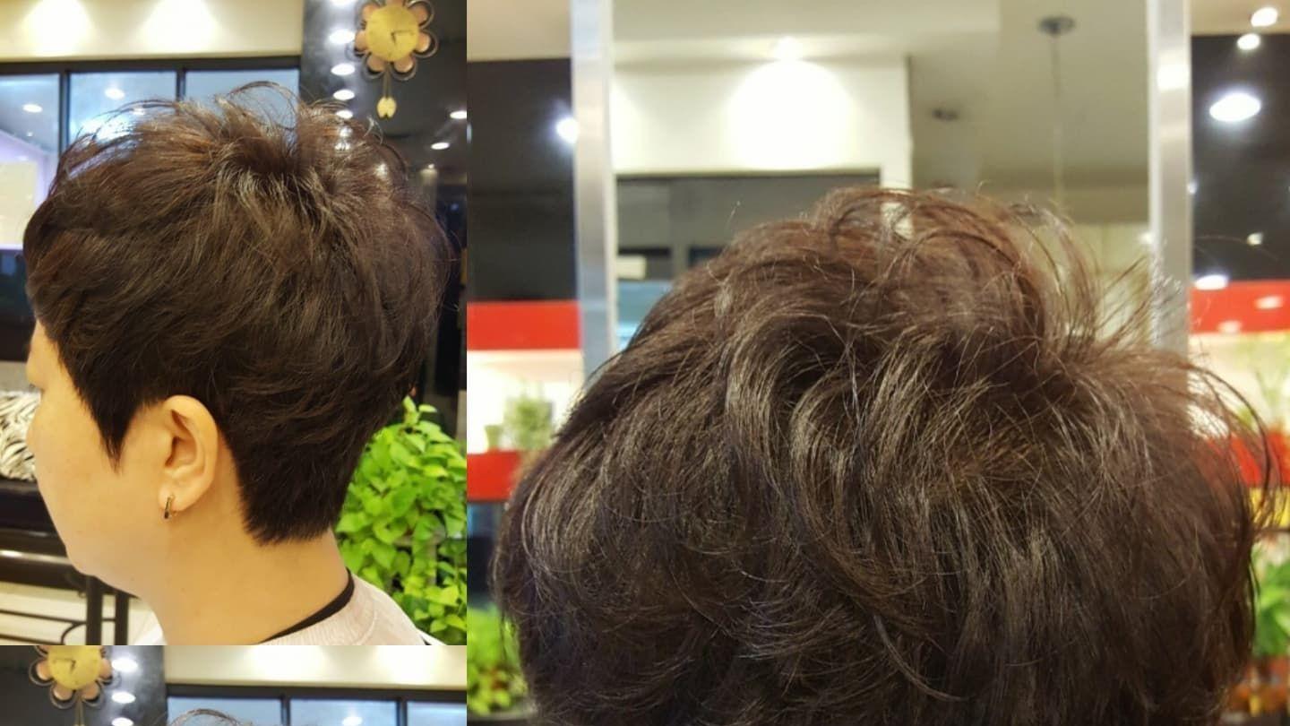 短发|奔四奔五的女性，发型别乱整，剪短发烫烫就对了