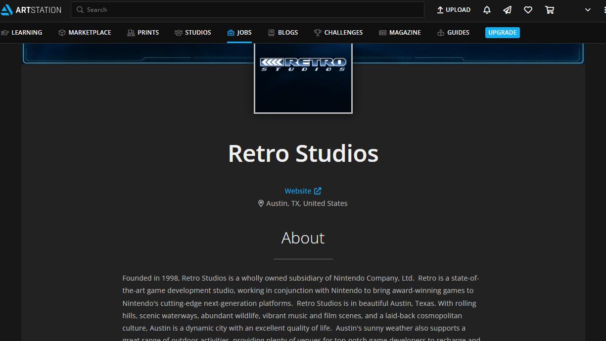 银河战士prime4|《银河战士Prime4》开发工作室大量招聘职位