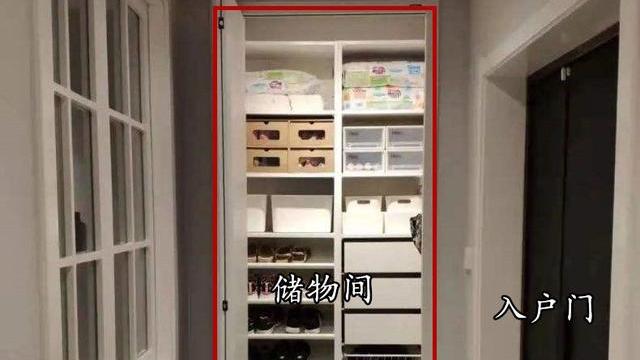 东西越攒越多，干脆在门口定制个储物间，1㎡家里瞬间清爽不少！