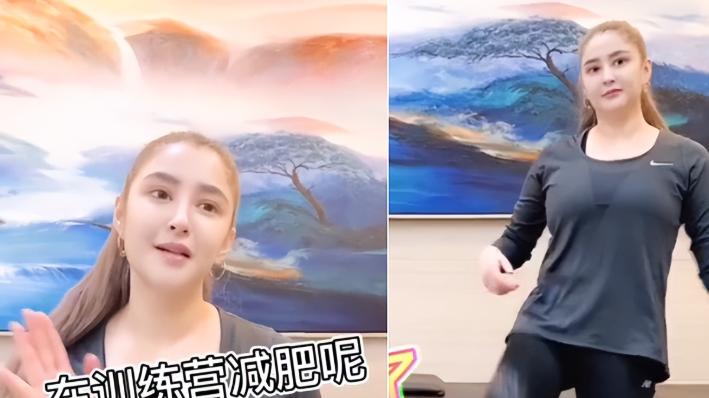 李心艾 演员李心艾瘦成90斤，从胖女人到锥子脸，网友：求减肥方法