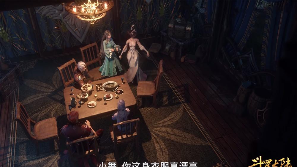 小舞|斗罗221集：宁荣荣直夸小舞变漂亮，小舞公主转大秀身姿，爱了