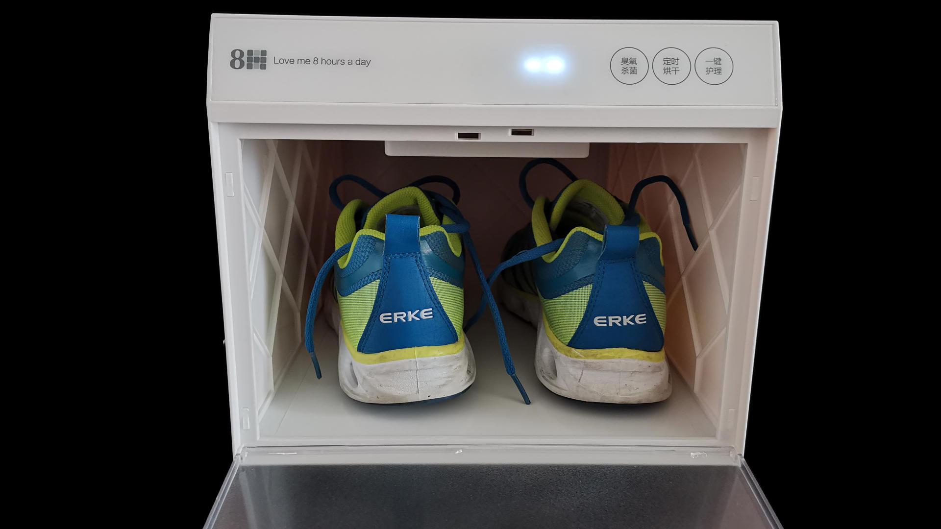 呵护鞋子有妙招，烘干除菌8H智能鞋盒一键搞定
