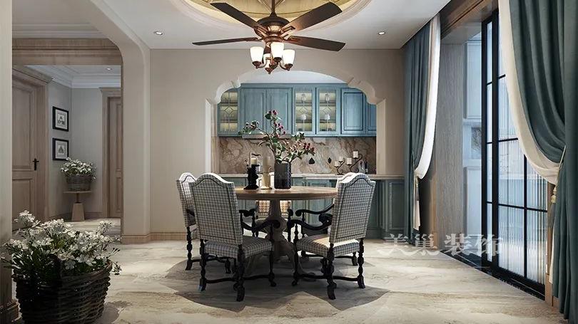 330㎡复式别墅，精致优雅，品味美式风格独有的浪漫情怀