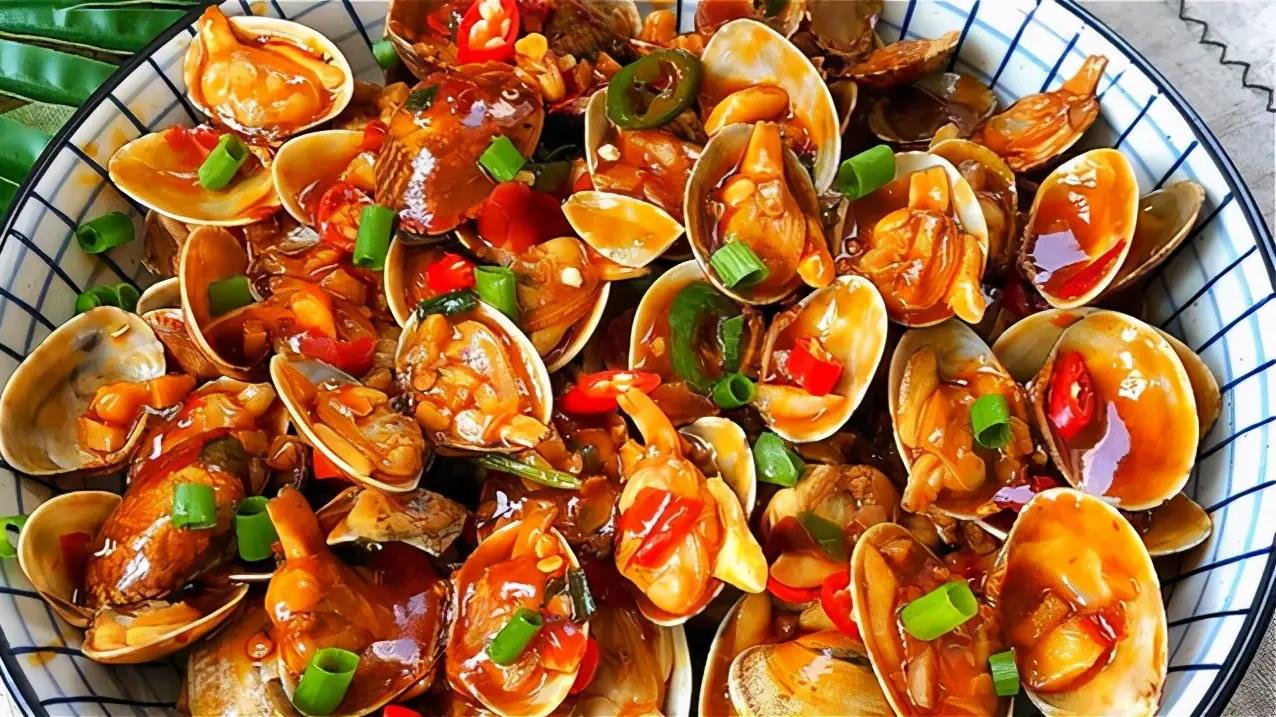 养生汤|花甲这样炒，鲜嫩多汁，营养不流失