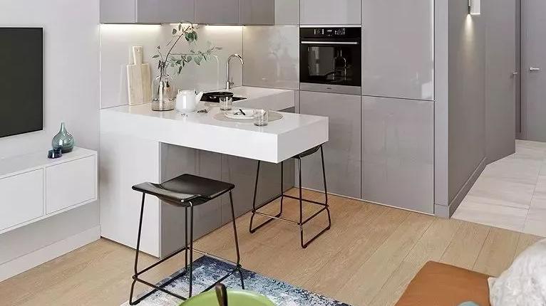 55平简约风小户型，体设计让人眼前一亮