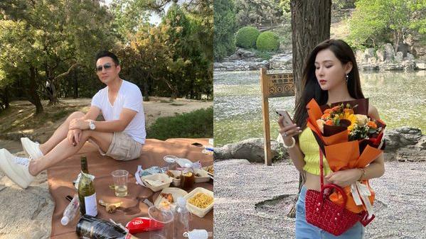 汪小菲|汪小菲爆野餐约会“删照又重PO”张颖颖2分钟后接力：听听就好