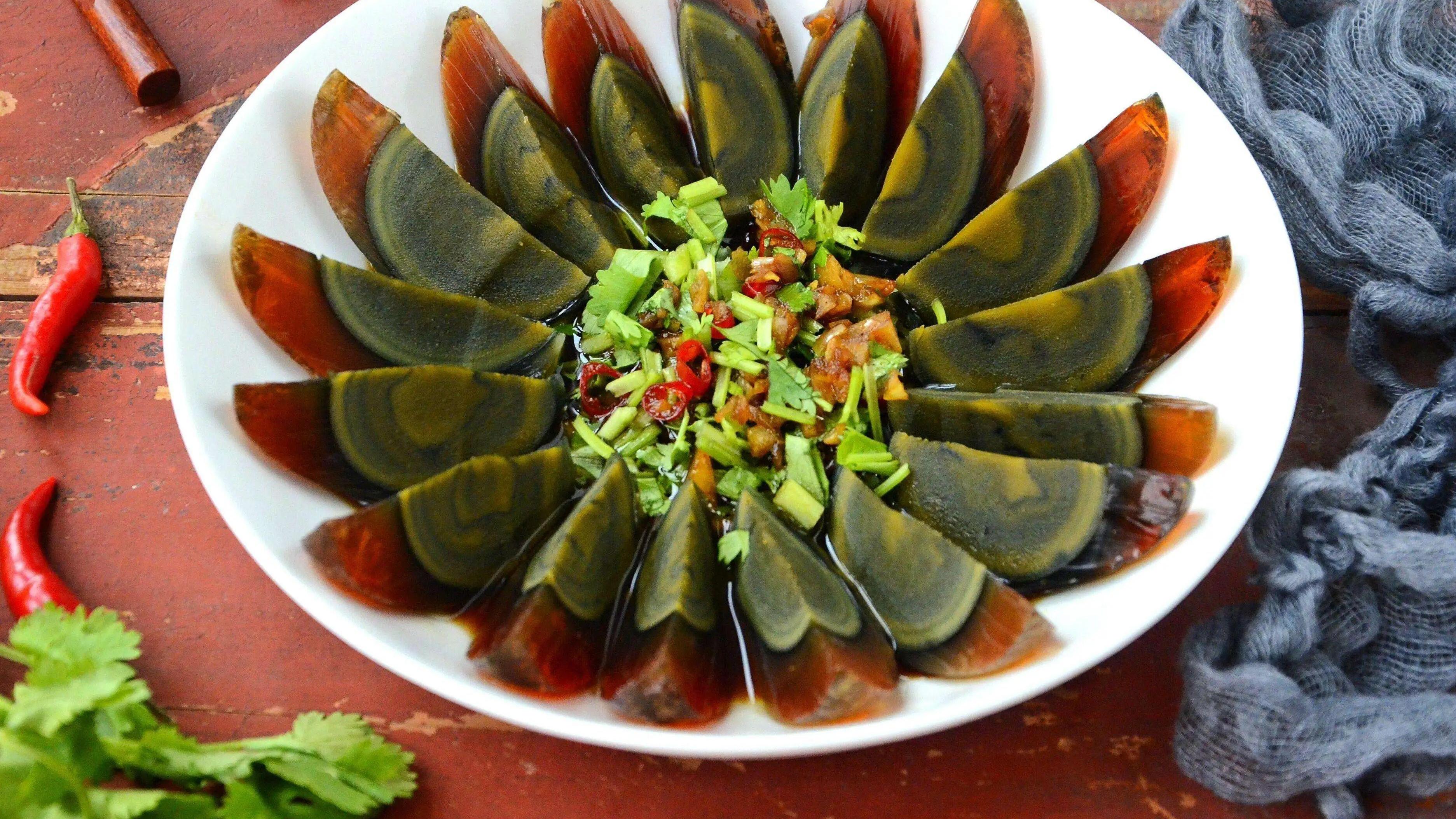 马蹄糕|皮蛋，原来凉拌、炒、炸、蒸、熬粥都可以，涨知识了！