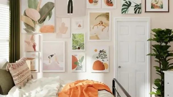 好色推荐：告别无趣大白墙，让你的家焕然一新！