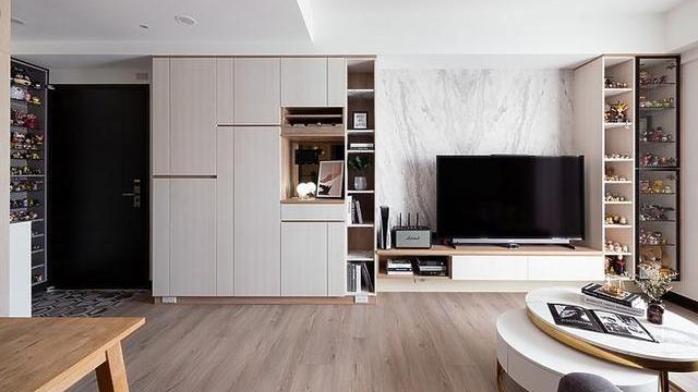 晒我家43小两房，预算不多但效果很满意，温馨清爽功能齐全