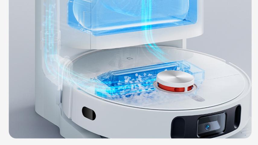 米家|只扫拖一遍就干净到震撼我妈：米家全能扫拖机器人