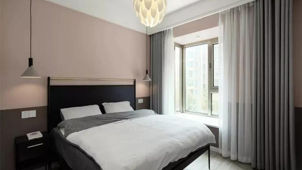 108㎡北欧三居，软装布艺中加入淡绿色变得清新活力起来了