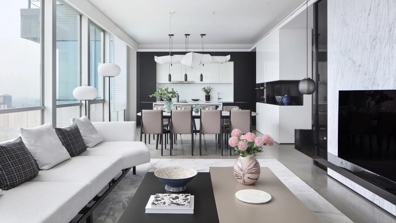 240㎡大户型简约设计，超大主卧通体空间设计