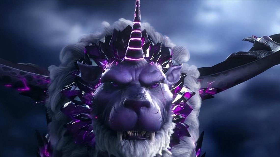 云韵|悲催的紫晶翼狮王，打了云韵之后就没戏了，真论起来萧炎要感谢它