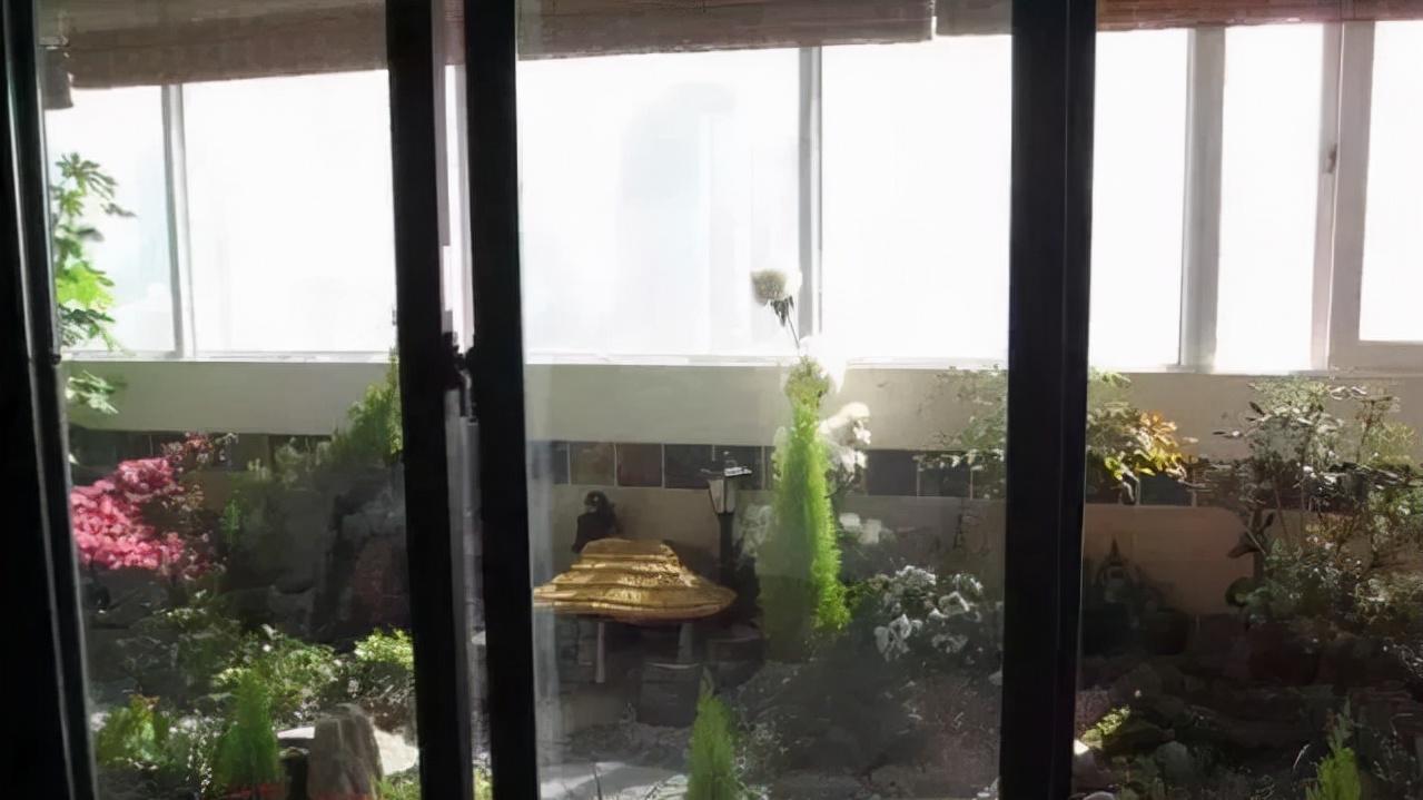 阳台上做鱼池？网友：弱爆了，看我家阳台造的假山吧！