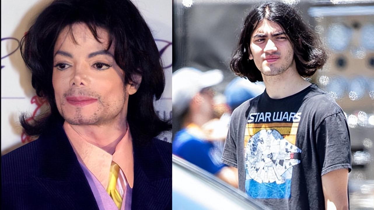 迈克尔·杰克逊|迈克尔·杰克逊20岁小儿子罕见现身，毛发很浓密，神态越发像父亲