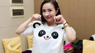 干露露|身材大走样的干露露再度现身众人视野，她发福了还是怀孕了