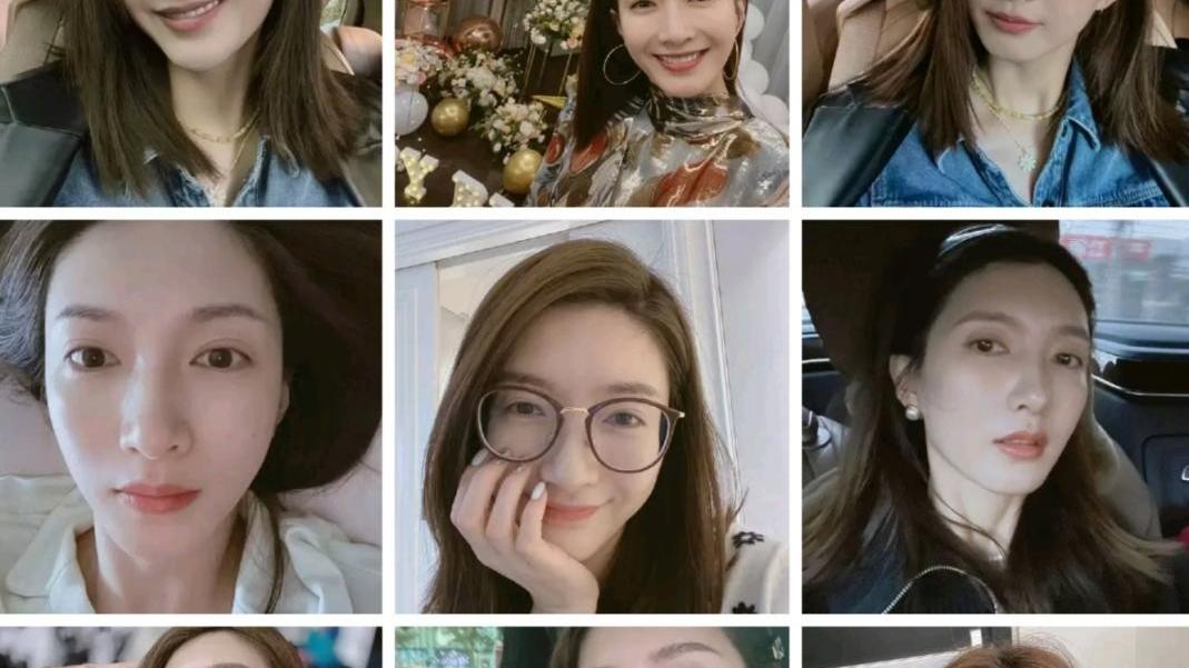 江疏影|35岁江疏影晒素颜自拍，皮肤细腻白嫩