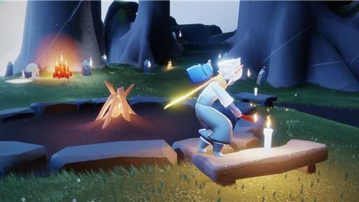 万圣节|光遇：万圣节新增魔法，让光之子化身蜡烛，原地白嫖烛火？