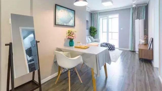 90平米小三房，北欧风格清新怡人，不但不拥挤还格外好看！