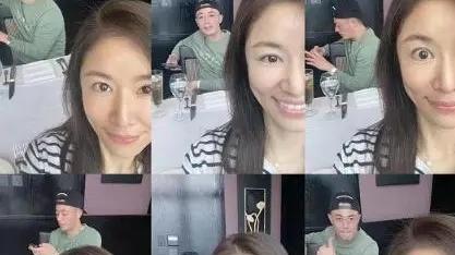 林心如|林心如分享居家日常，霍建华在旁陪伴撸猫看电视，场面好幸福