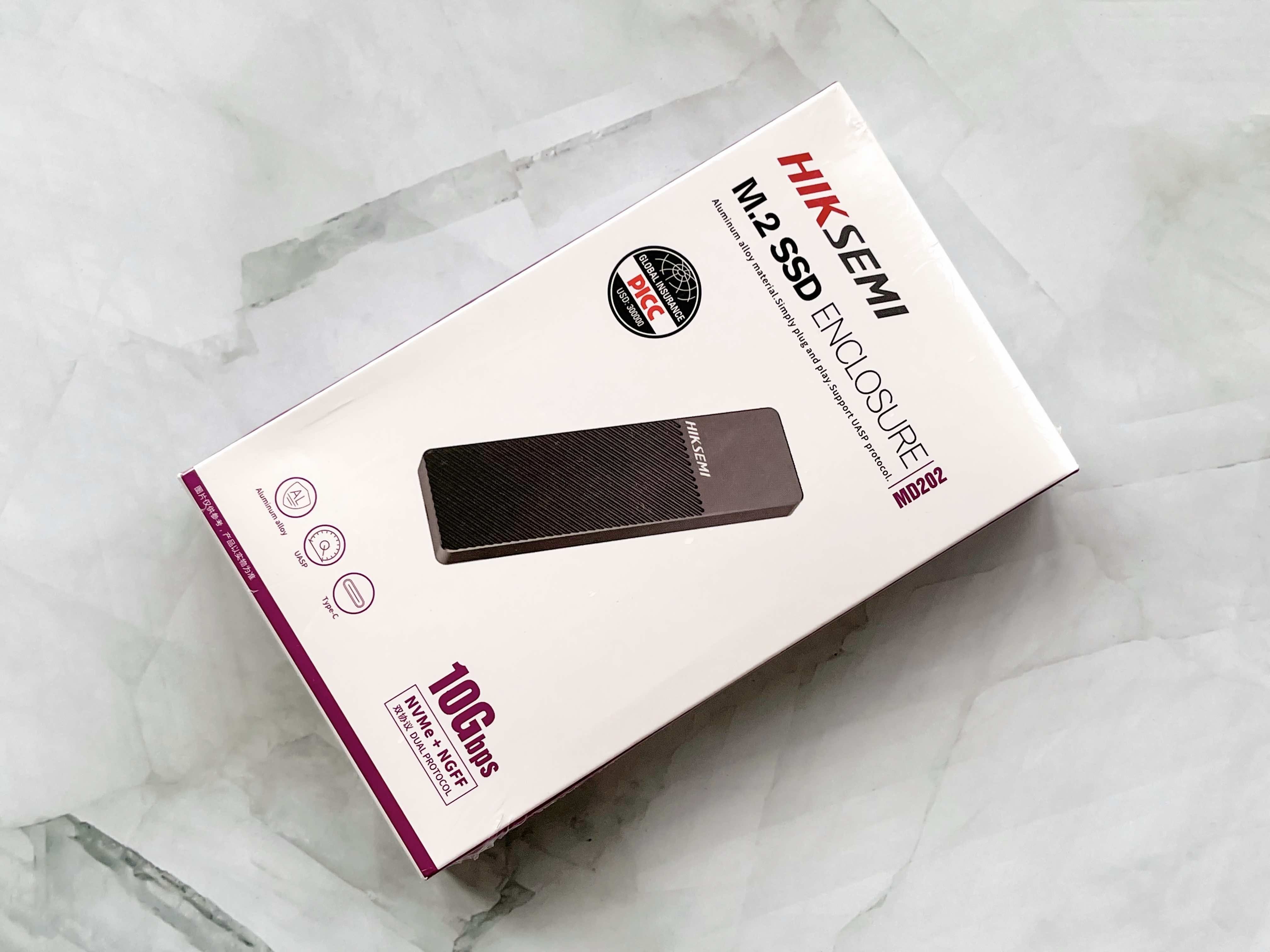 USB|海康存储（HIKSEMI）MD202硬盘盒开箱和使用体验