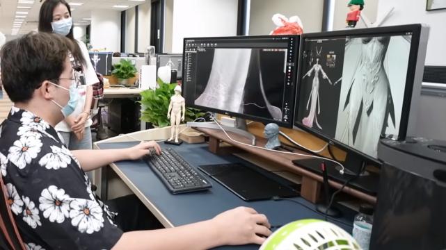 小舞|斗罗大陆：小舞建模过程公开，设计原稿无比养眼，还向粉丝打招呼