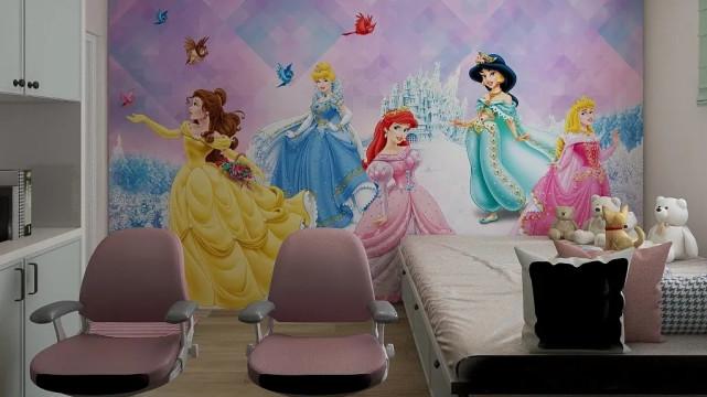 90平现代风二居室，餐厅温馨，女儿房设计童趣十足