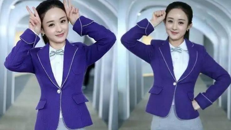 赵丽颖|赵丽颖与刘诗诗太相似了，两人一起开公司？85后小花有这样的合作真不易