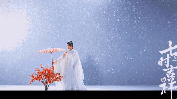 古装剧|丁禹兮出演《七时吉祥》，头发花白，看起来很有动漫感