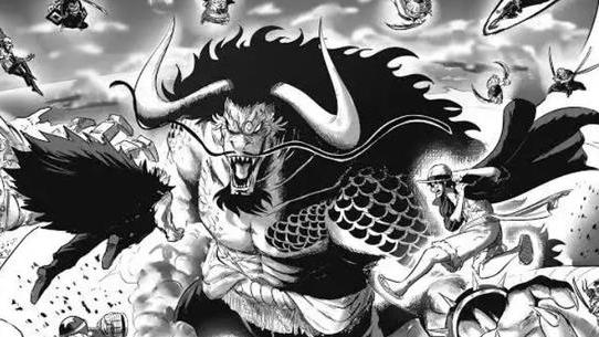 凯多|海贼王1047话：象主终于发威，史前生物干掉凯多，尾田太聪明了