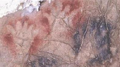 三万年前的手印