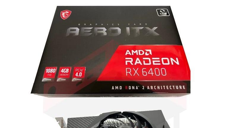 AMD|AMD RX 6400偷跑开卖：ITX迷你亮机卡超过1600元
