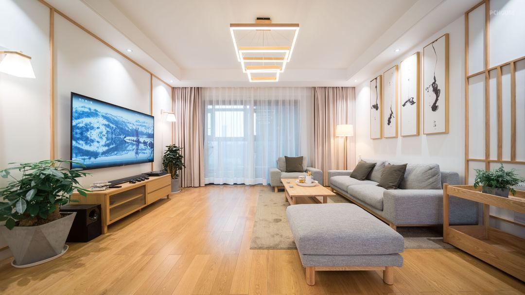 干净清爽的日式设计，为家注入了诗意，更传递了健康与美好