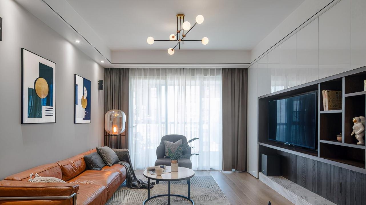 126平米现代风四居室，一个气质出众而又温暖美好的家